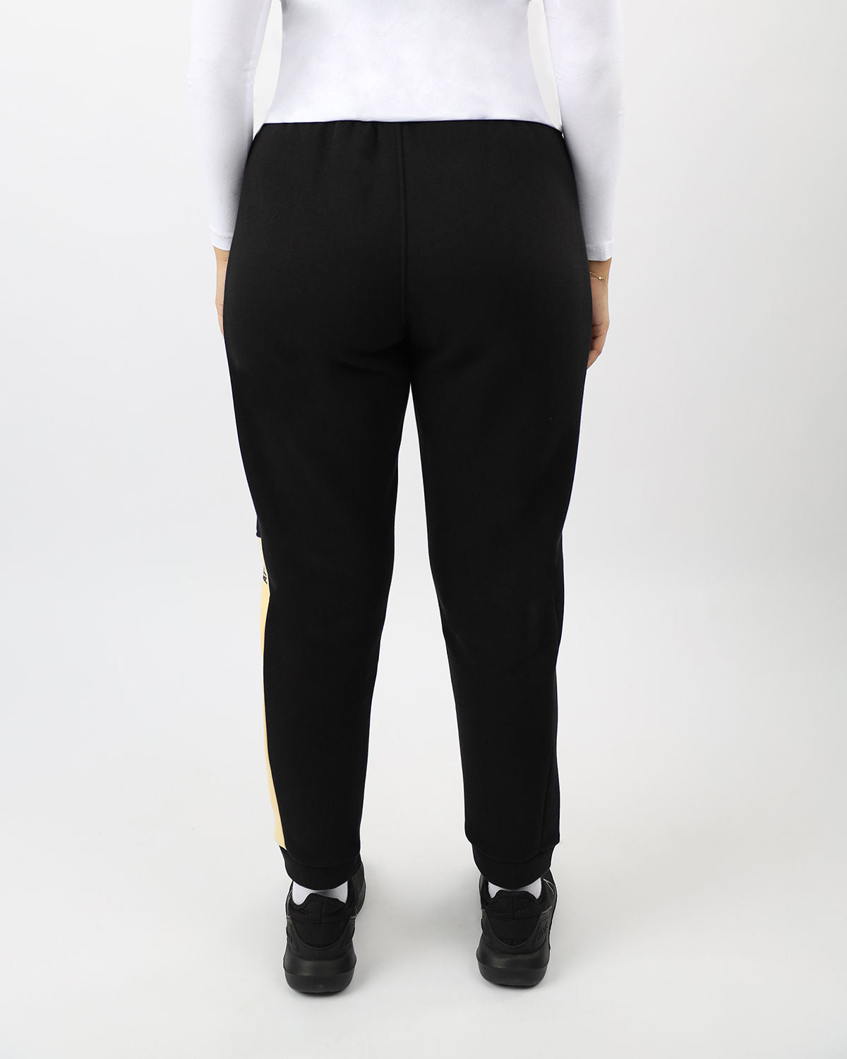 Essential Women's Black Sweatpants-Atum -69161029