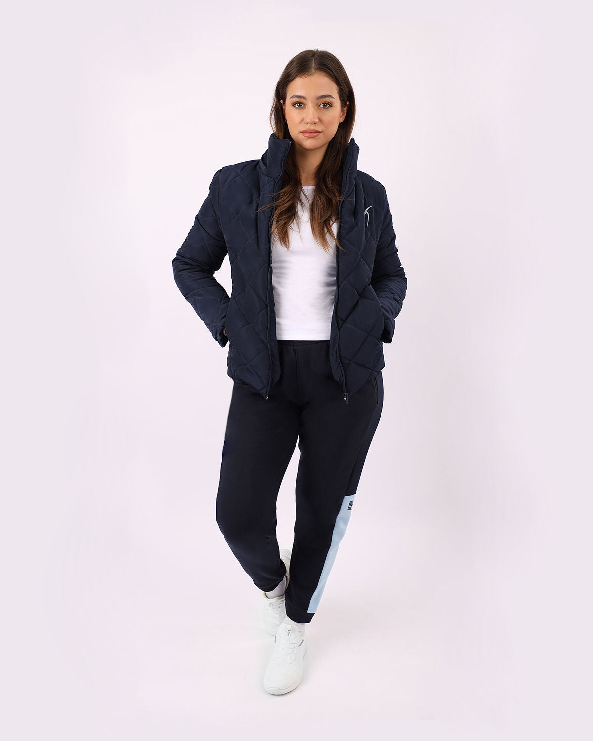 Essential Women's Navy Sweatpants-Atum -37414939