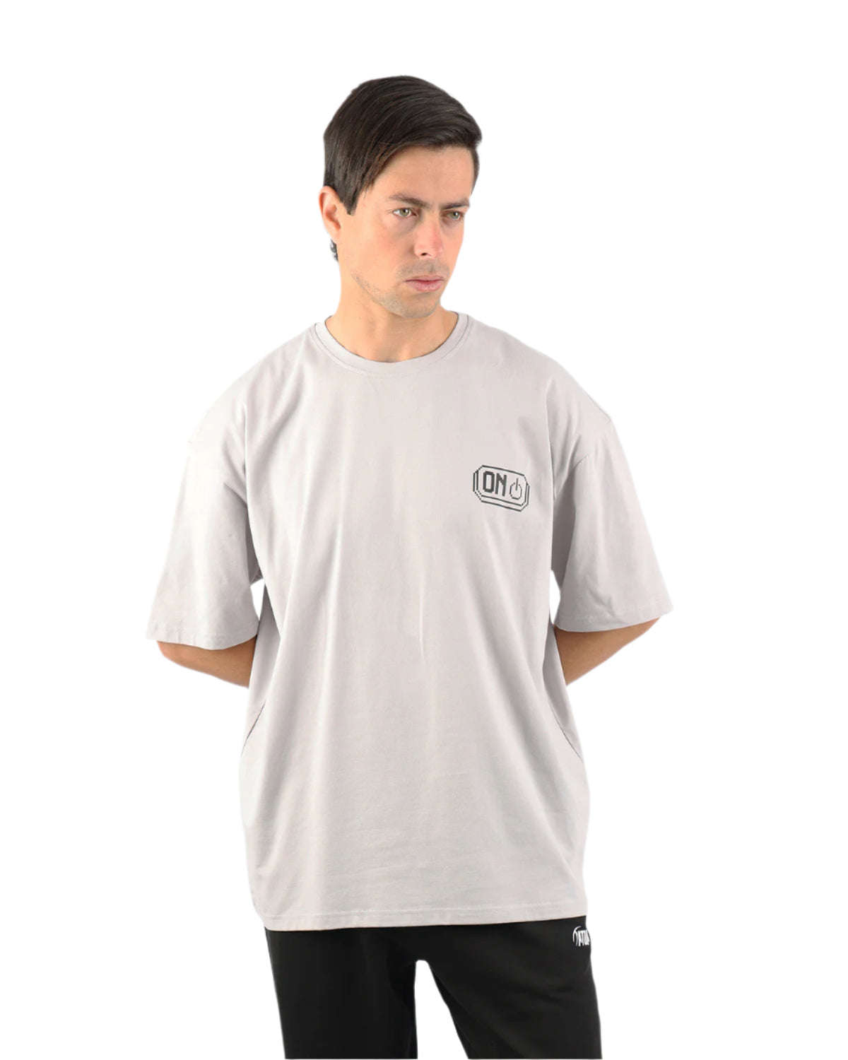 Adventure Mode Light Gray T-Shirt-Atum -27024787