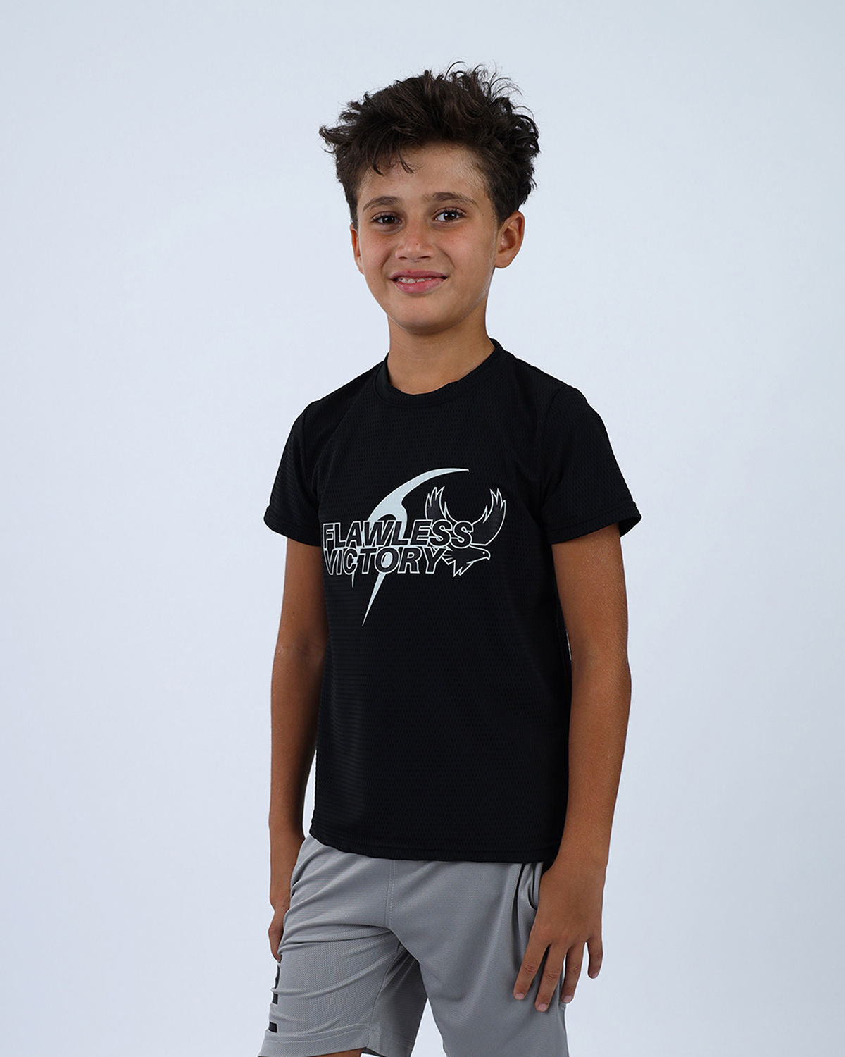 Eagle Victory Sports Black T-Shirt-Atum -94533125