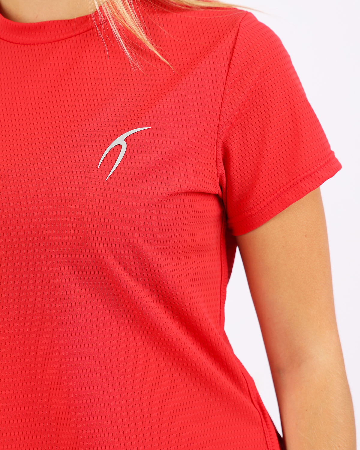Short-Sleeve Training Red Top-Atum -4832495