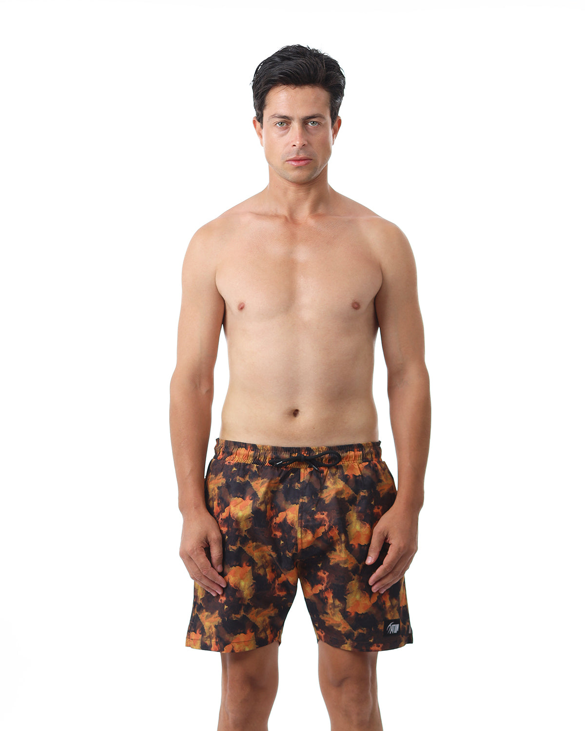 Horizon Orange Swim Short-Atum -34992287