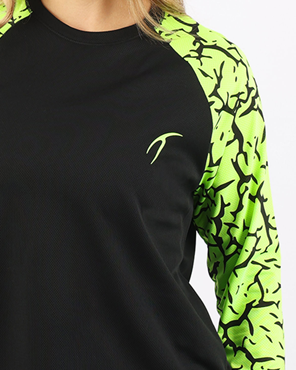 Crew Neck Long Sleeve Sports Top