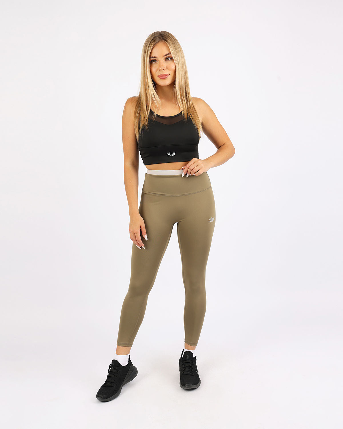 LuxeLean DuoTone Coffe Leggings-Atum -21883811