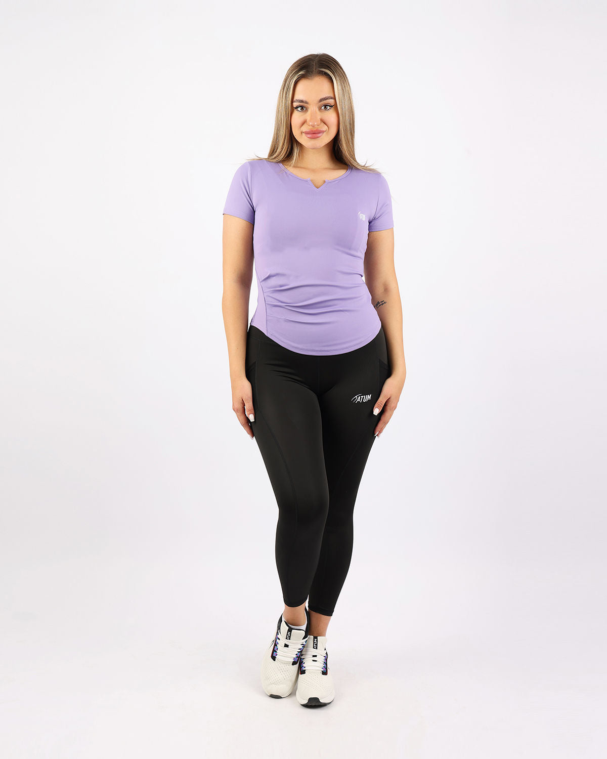 Aeroflex Women's Purple T-Shirt-Atum -17130871