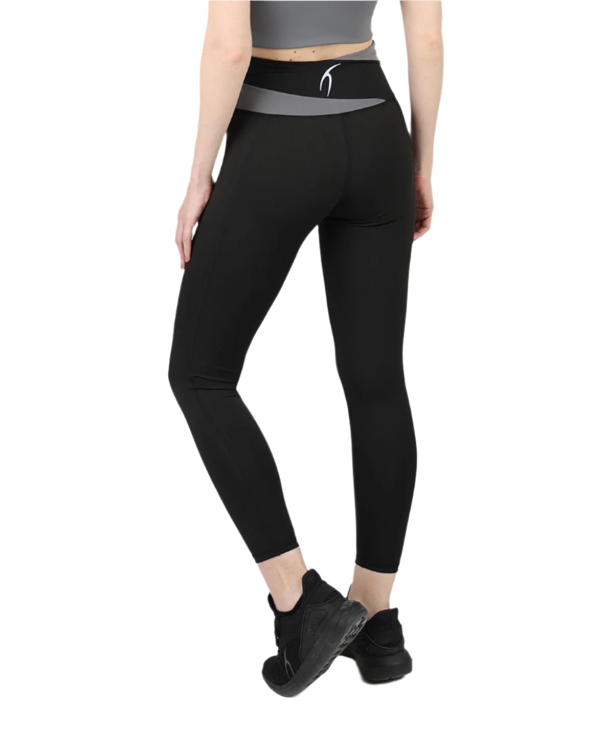 Horizon Duo Curve Black Leggings-Atum -36279304