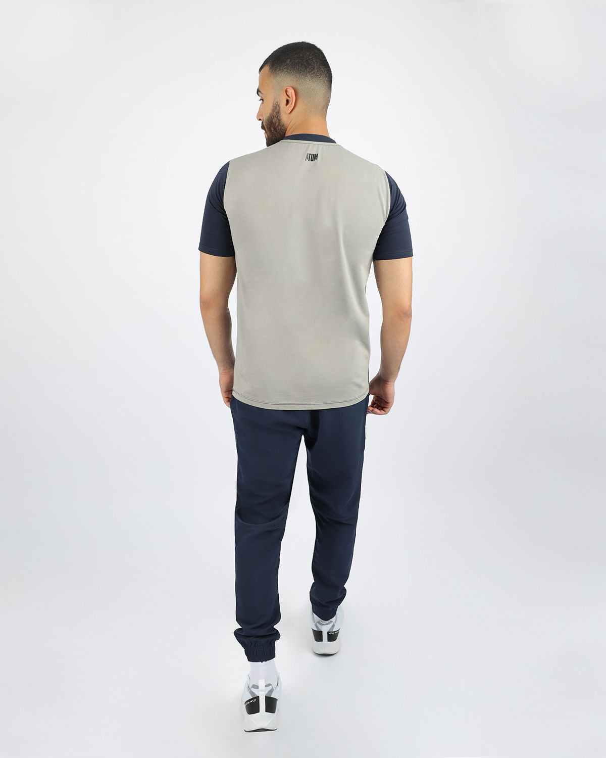 Men's Basic T- Shirt-Atum -22196139
