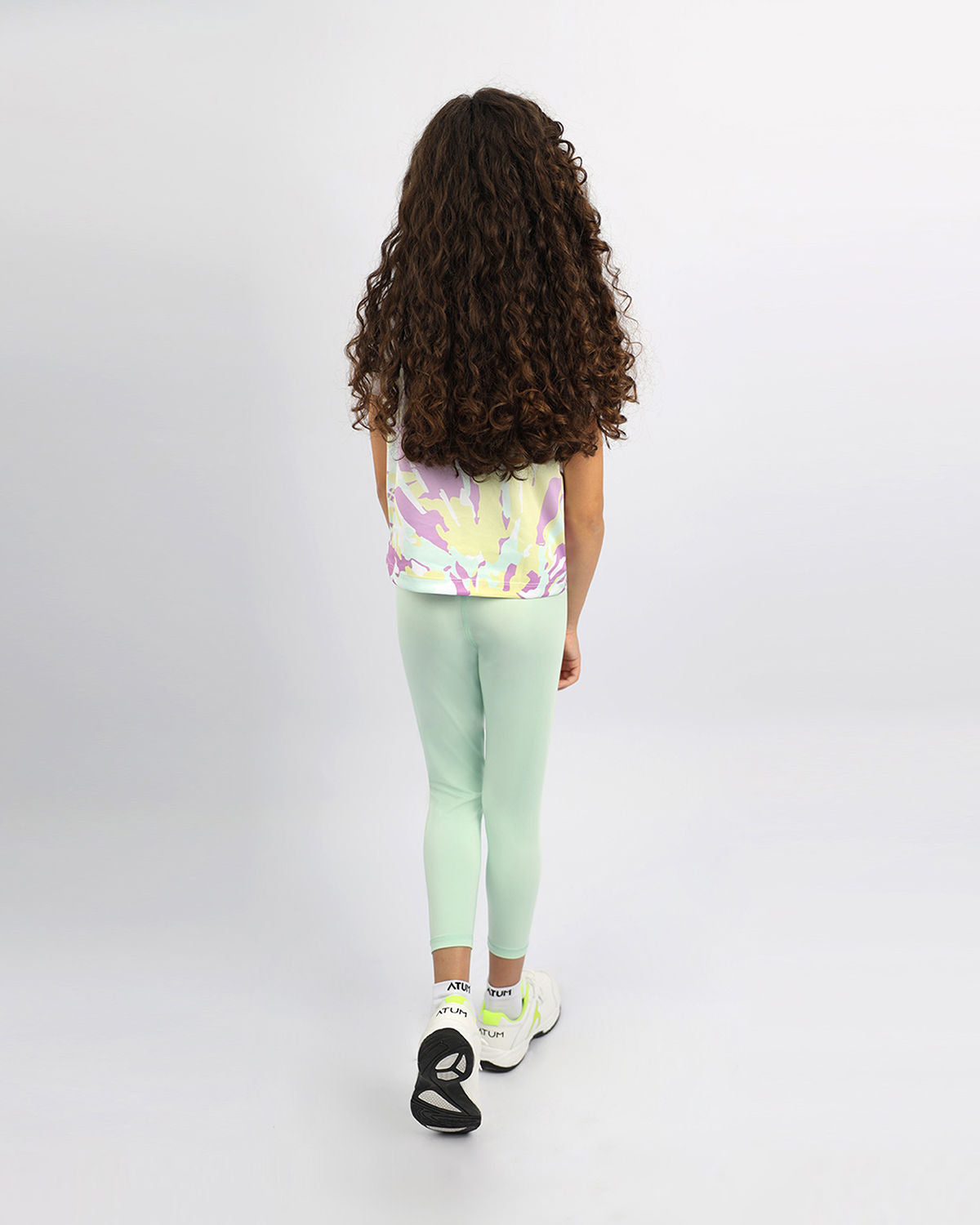 Girl's Floral Leggings