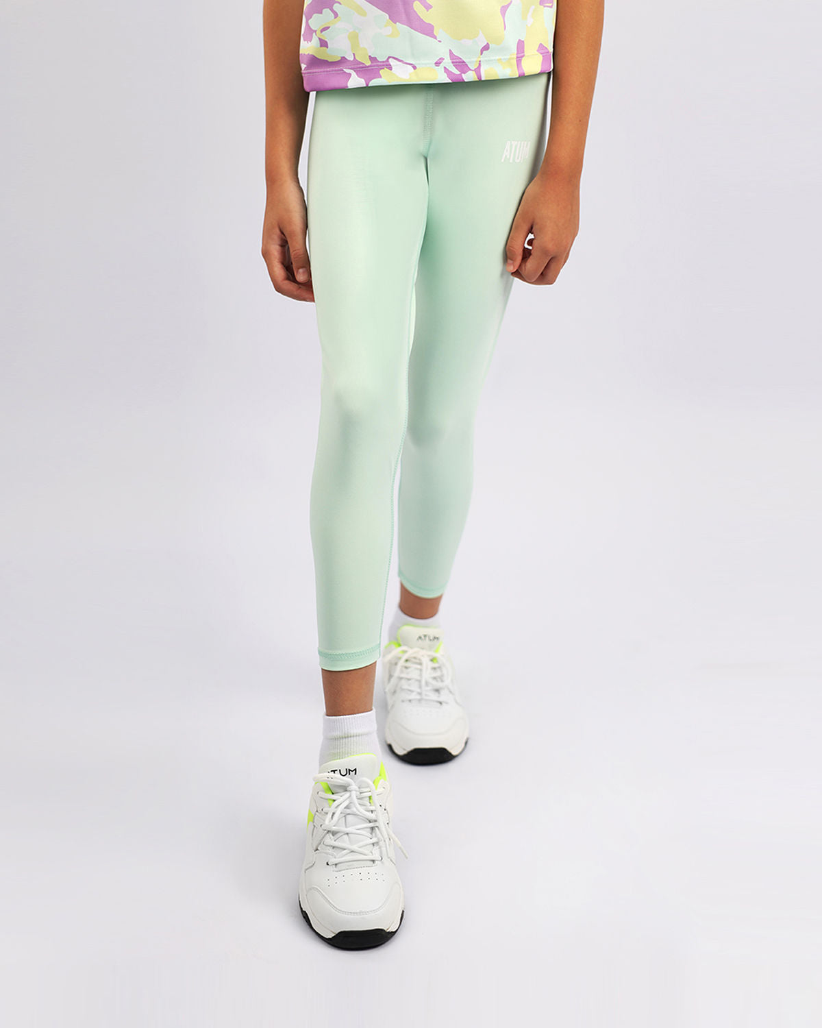 Girl's Floral Leggings