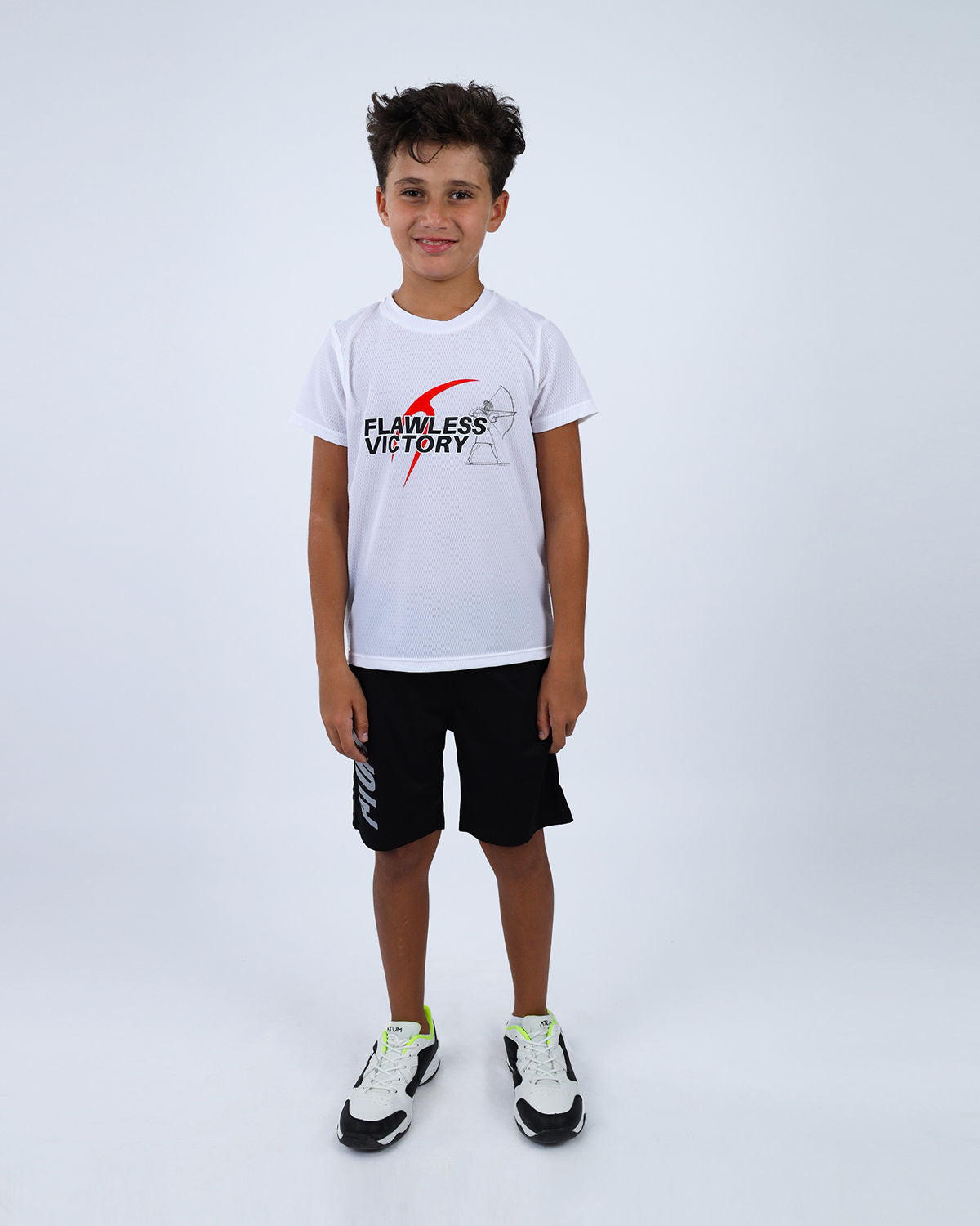 Knight Victory Sports White T-Shirt-Atum -508847