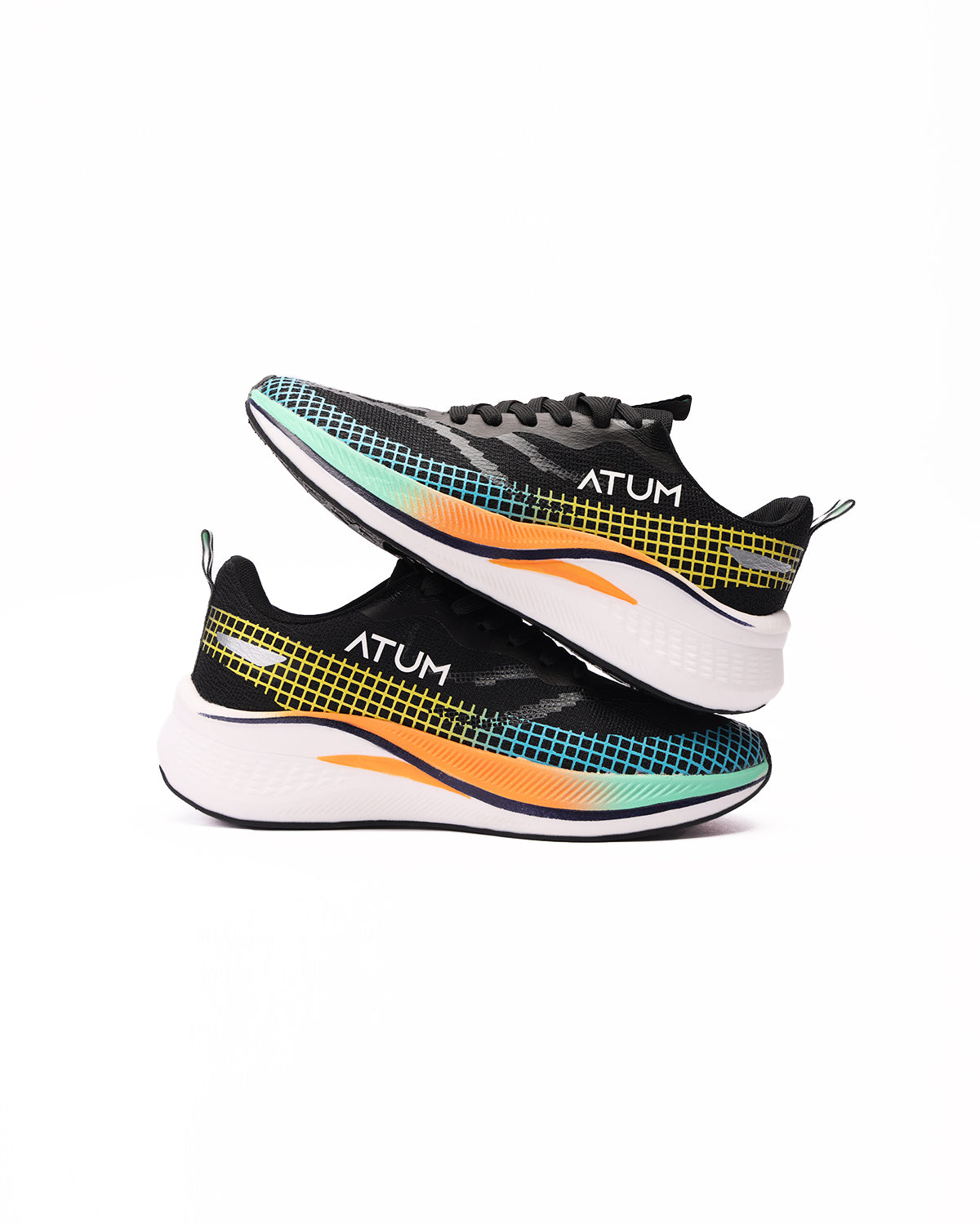Velocity Edge Men's Black Shoes-Atum -50998345