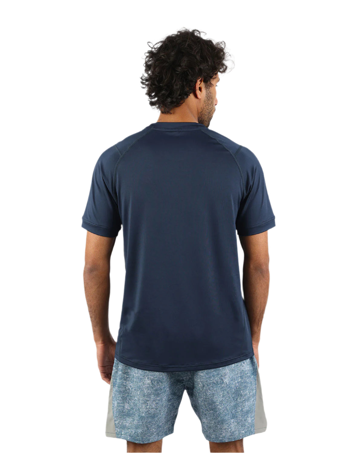 Energy Flow Men's Navy T-Shirt-Atum -33238142