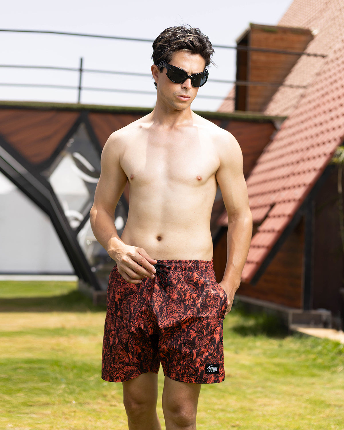 Coral Reef Swim Short-Atum -39915601