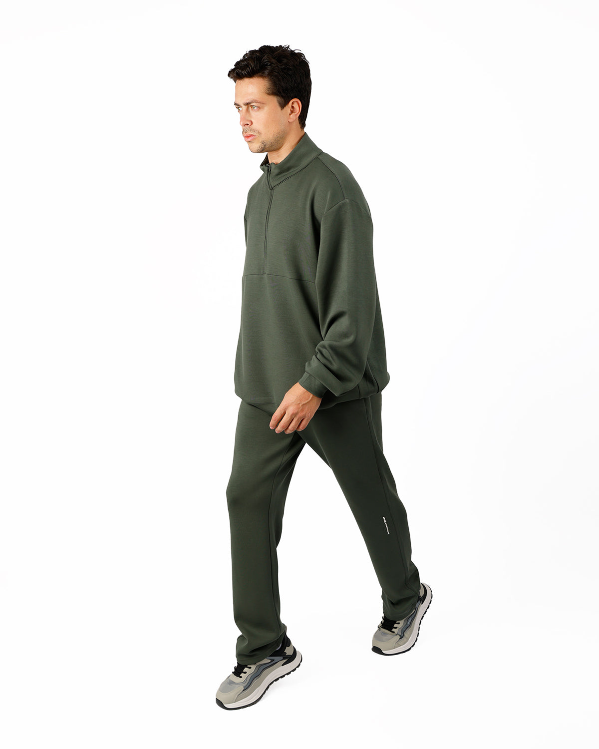 Comfort Men's Olive Tracksuit-Atum -80625210