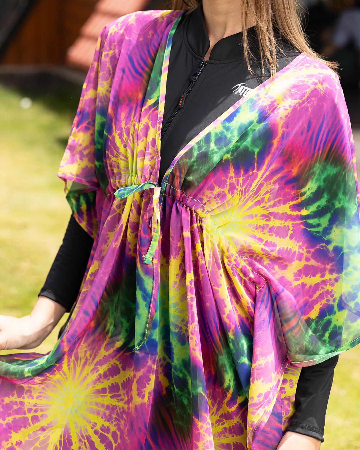Neon Splash Pink Cover-Up-Atum -38394590