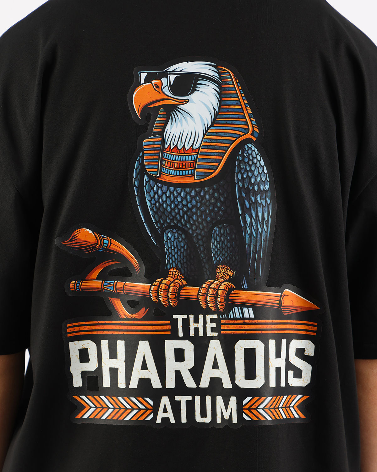 Pharaohs Legacy Black T-Shirt-Atum -71744238