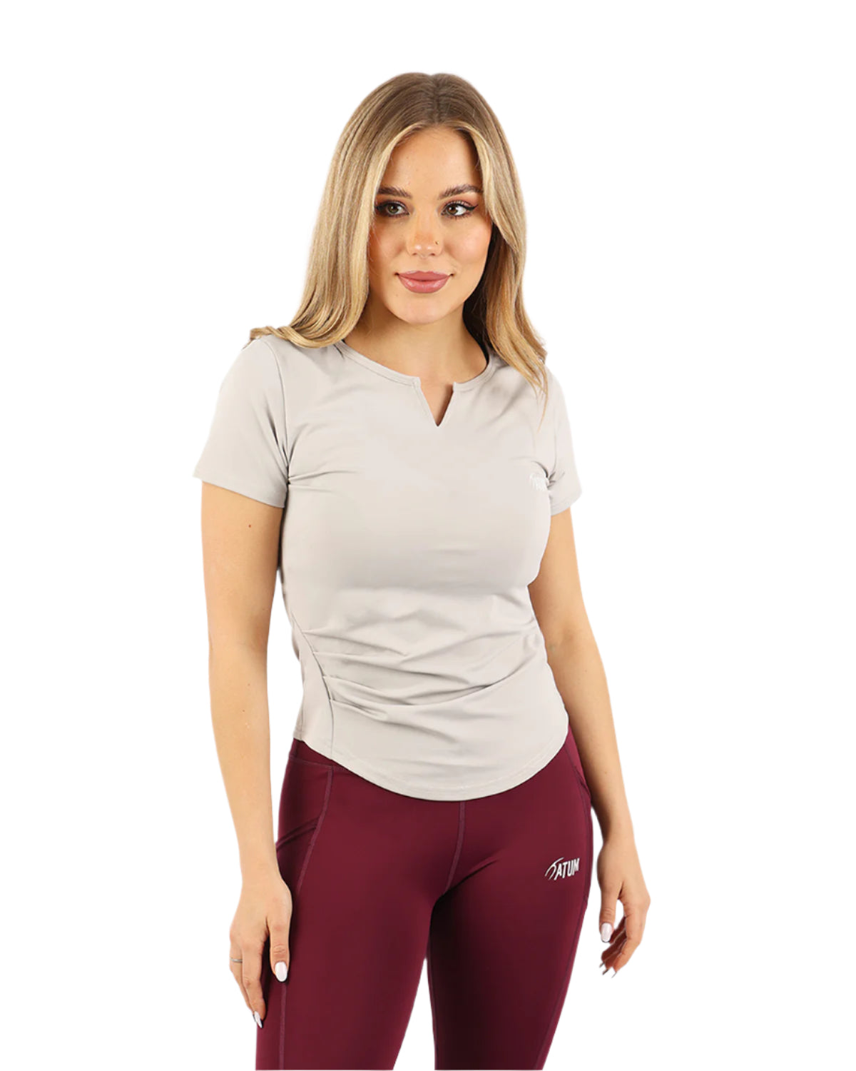 Aeroflex Women's Gray T-Shirt-Atum -37848668