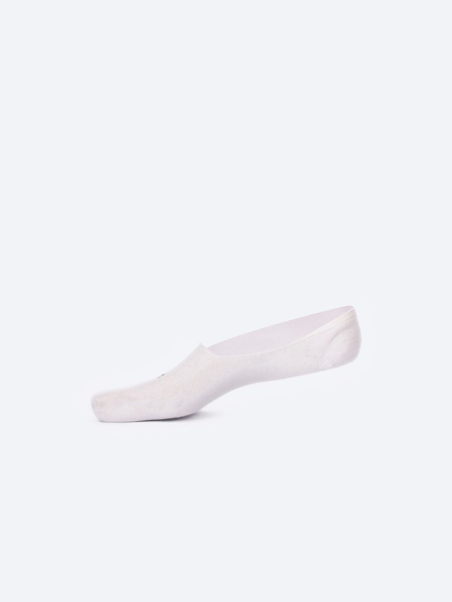 ATUM| Adult Unisex No-Show Socks - Pack of 3 - white