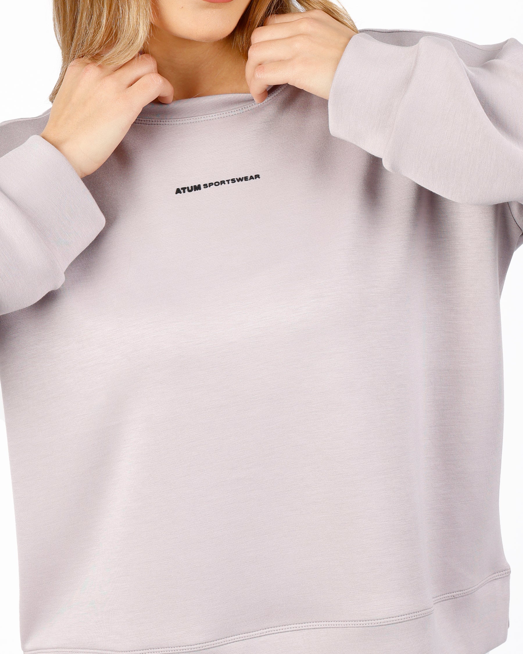 Essential Crew Light Purple Top-Atum -25075401
