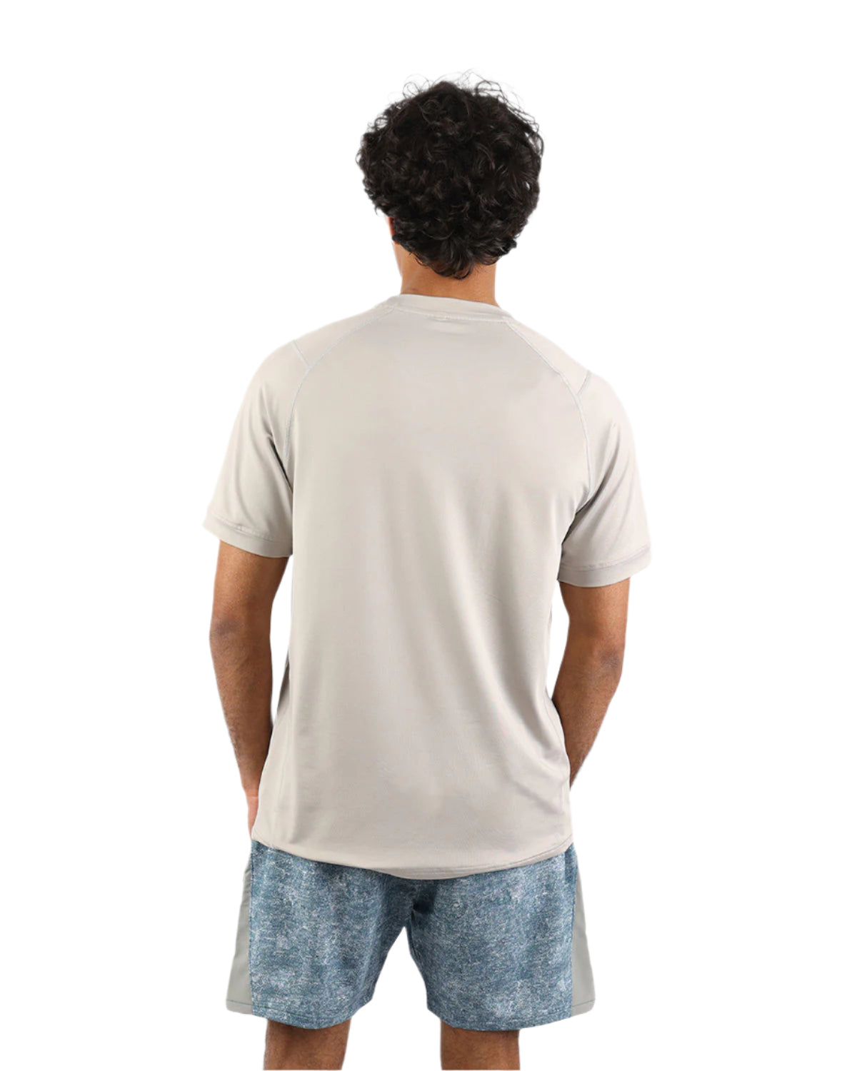 Energy Flow Men's Gray T-Shirt-Atum -26339112
