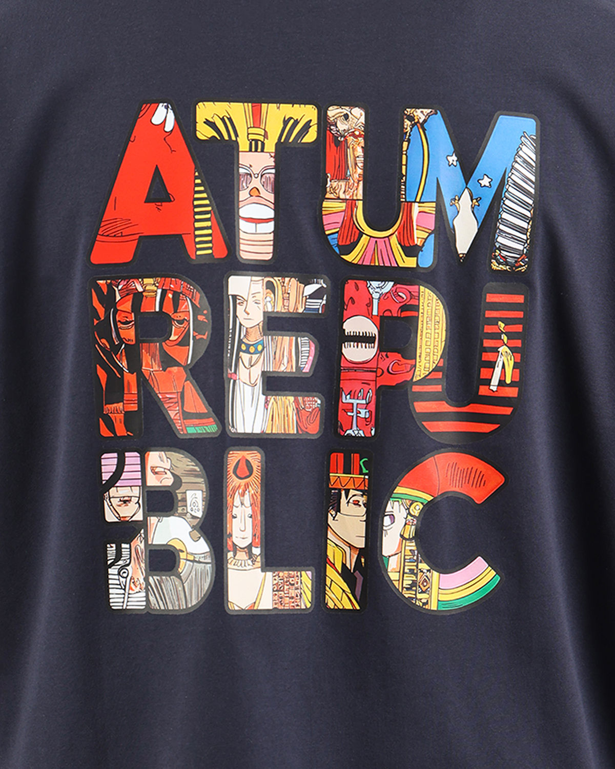 Cultural Republic Navy T-Shirt-Atum -98985097