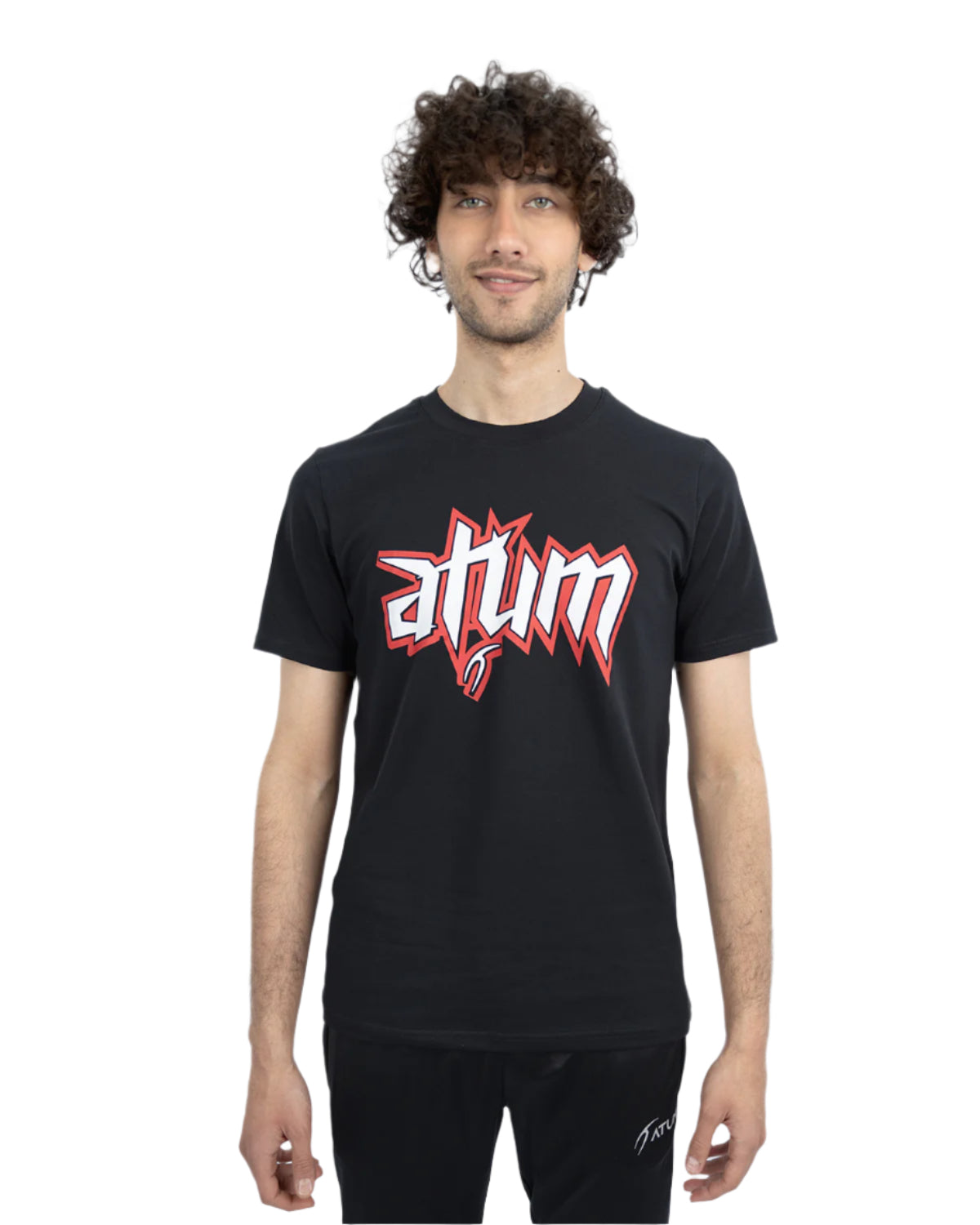 Men's Graphic Logo Black T-Shirt