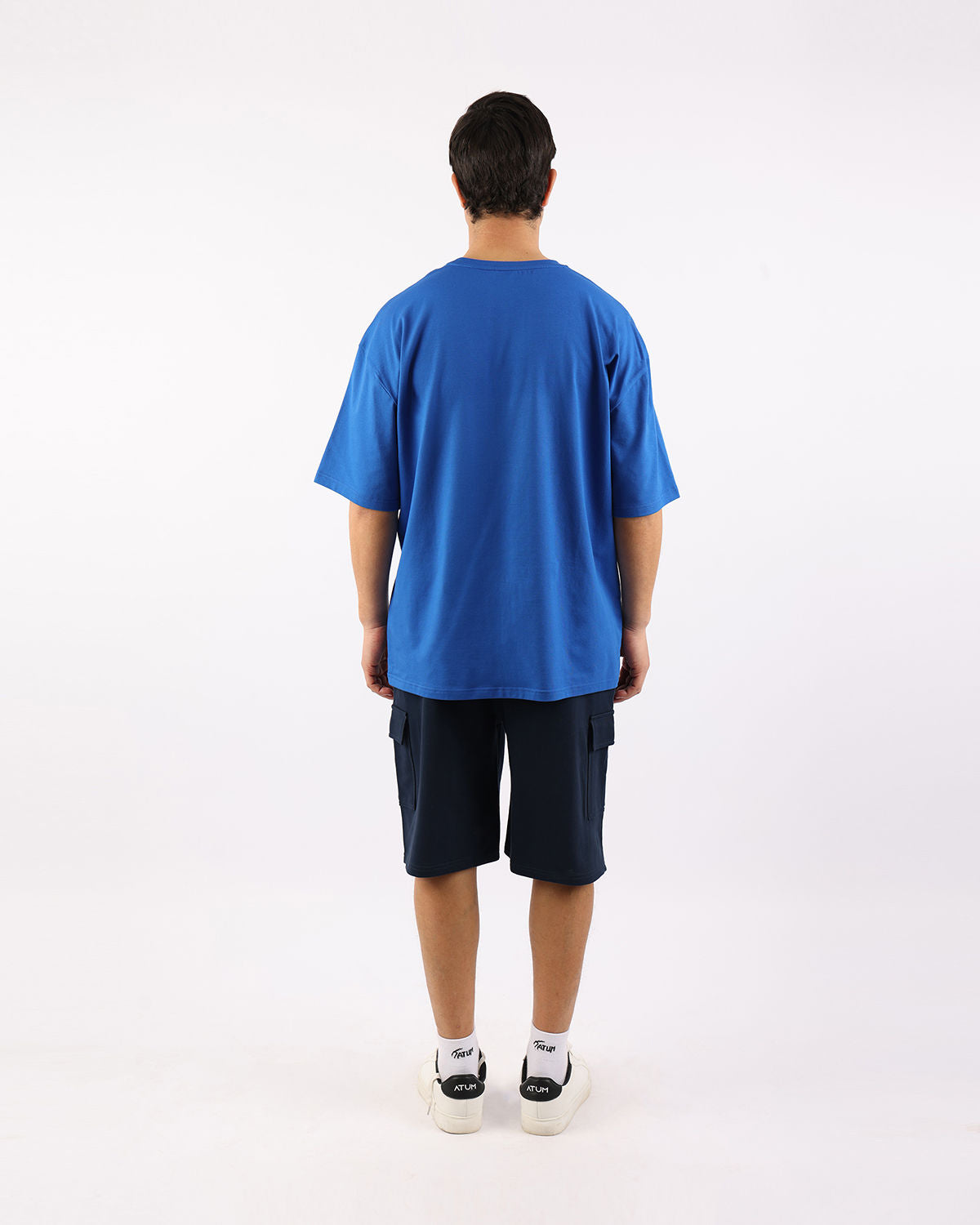 Essential Cargo Men's Navy Shorts-Atum -91683432