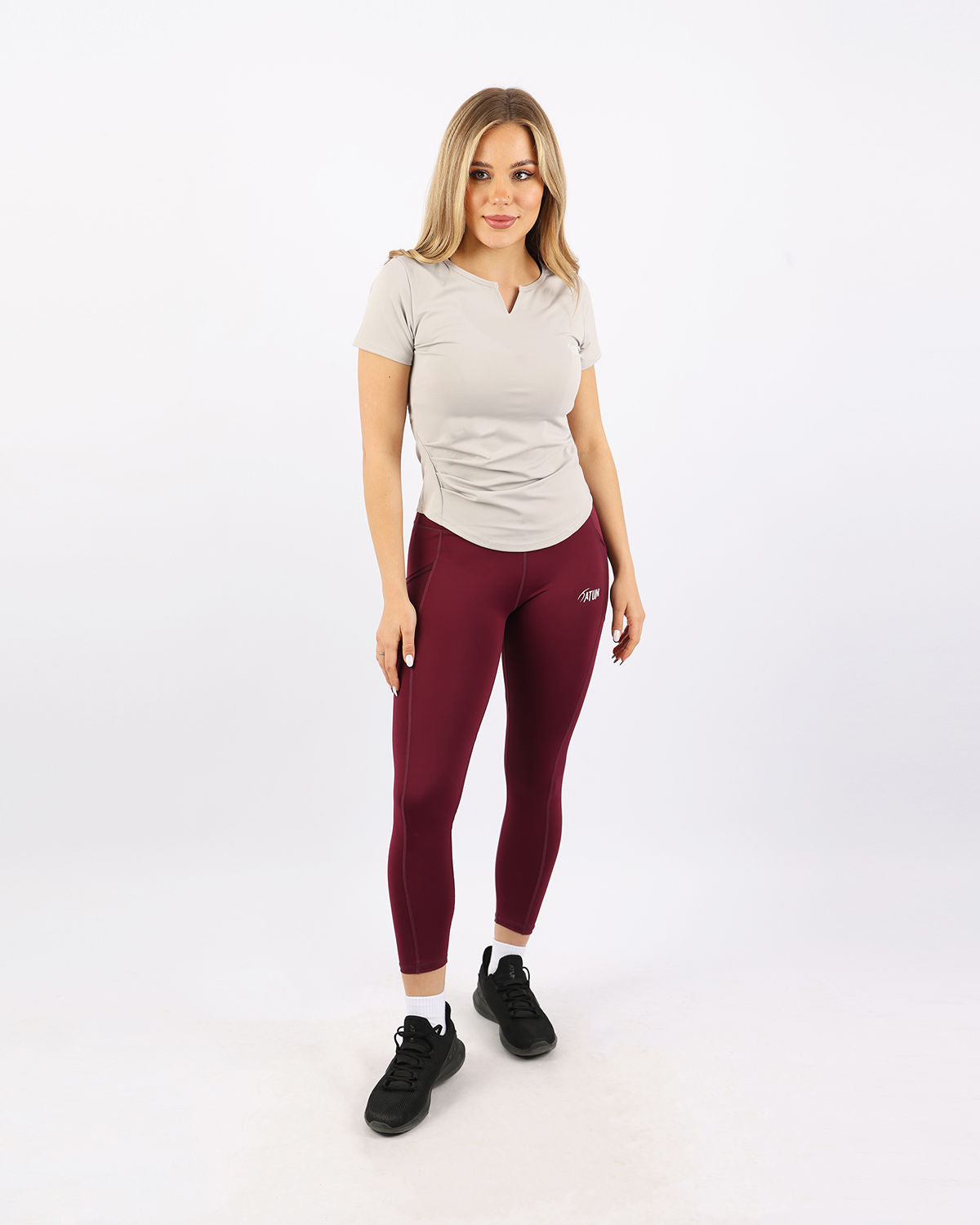 Aeroflex Women's Gray T-Shirt-Atum -24343045