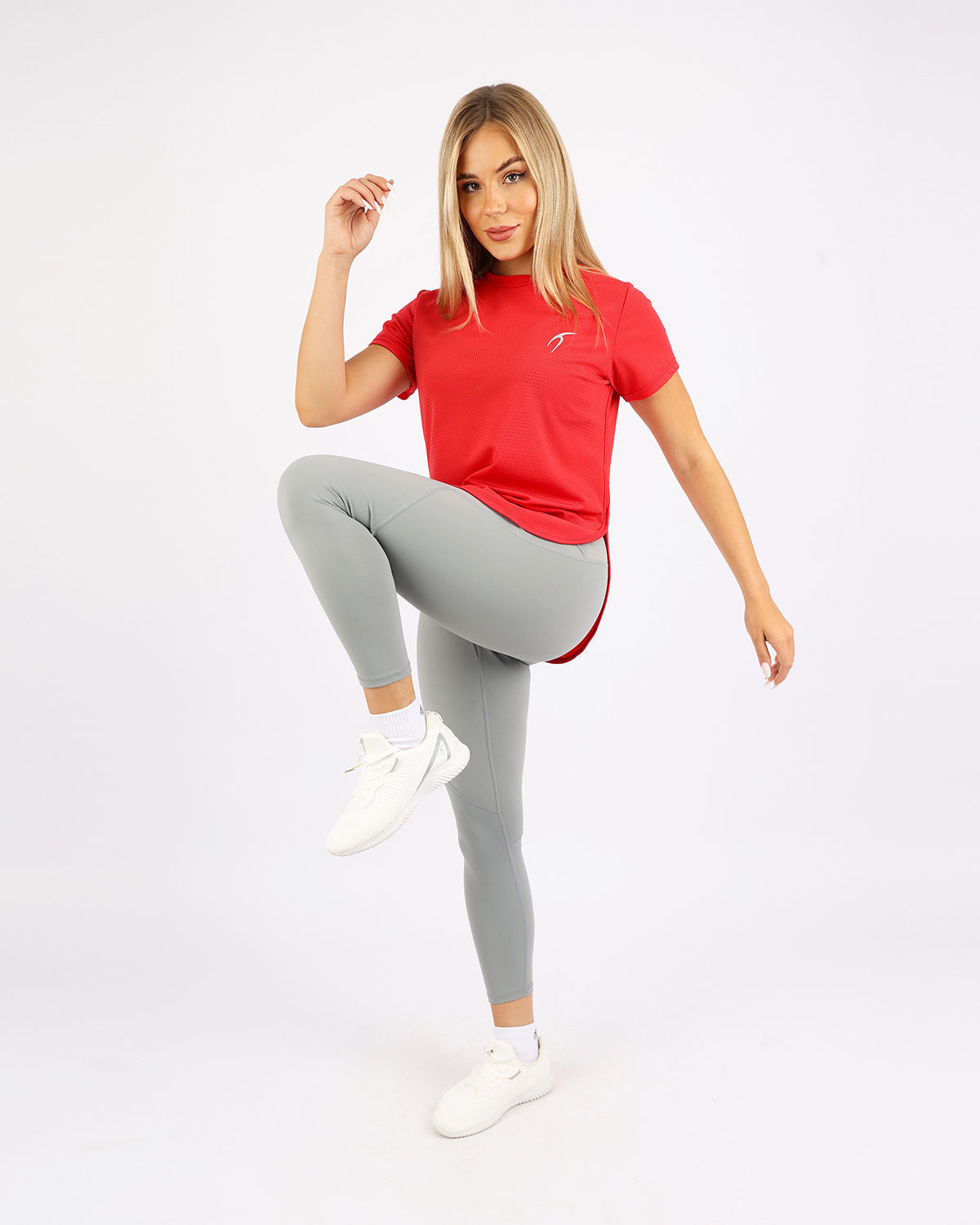 Short-Sleeve Training Red Top-Atum -94126947