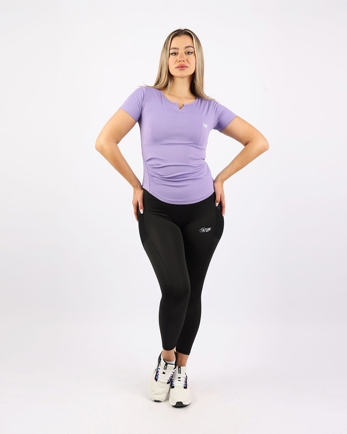 Aeroflex Women's Purple T-Shirt-Atum -44349489