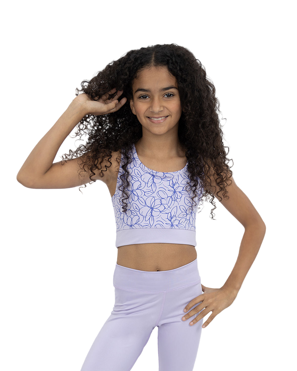 Smooth Girls Lavender Sports Bra-Atum -73331589