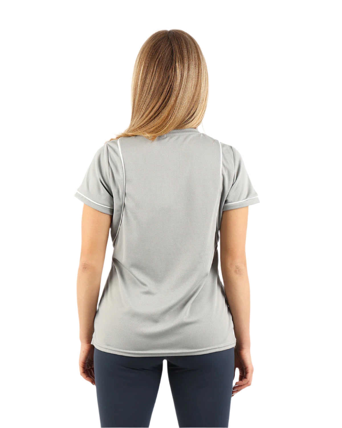 Ultra-Soft Cropped Gray T-Shirt-Atum -18260656