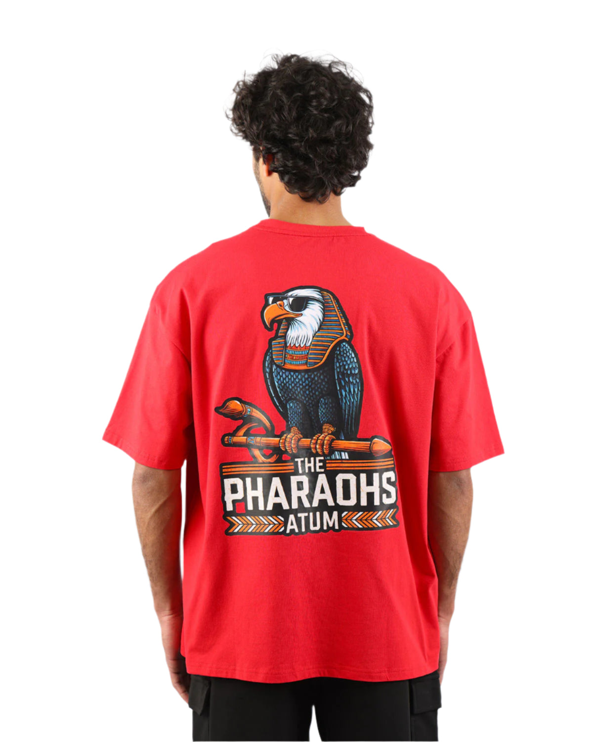 Pharaohs Legacy Red T-Shirt-Atum -68682491