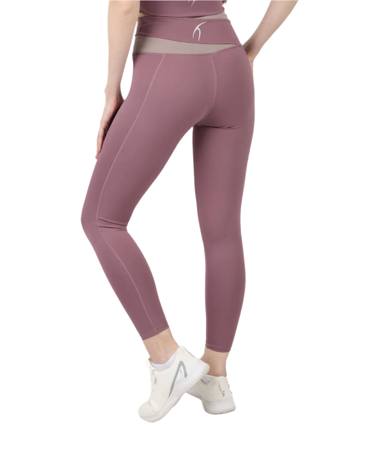 Horizon Duo Curve Purple Leggings-Atum -39707027