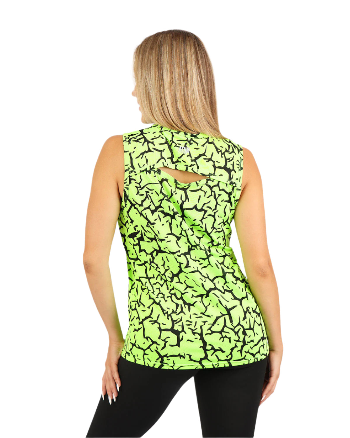 Hyper Sleeveless Green Tank Top-Atum -97453719