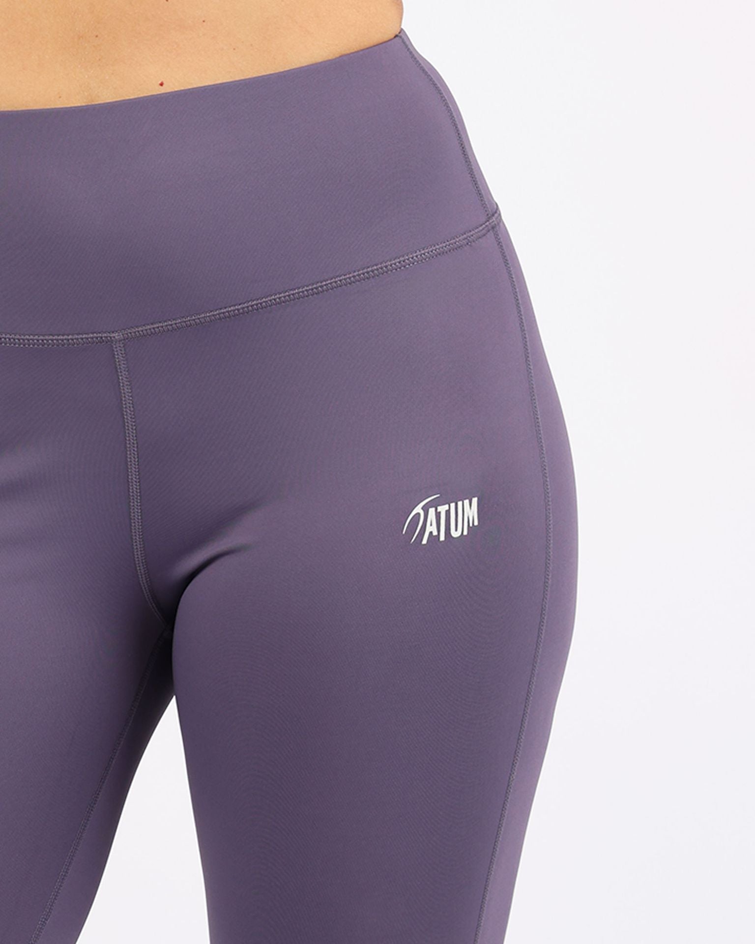 Wide Leg Yoga Violet Leggings-Atum -35990139