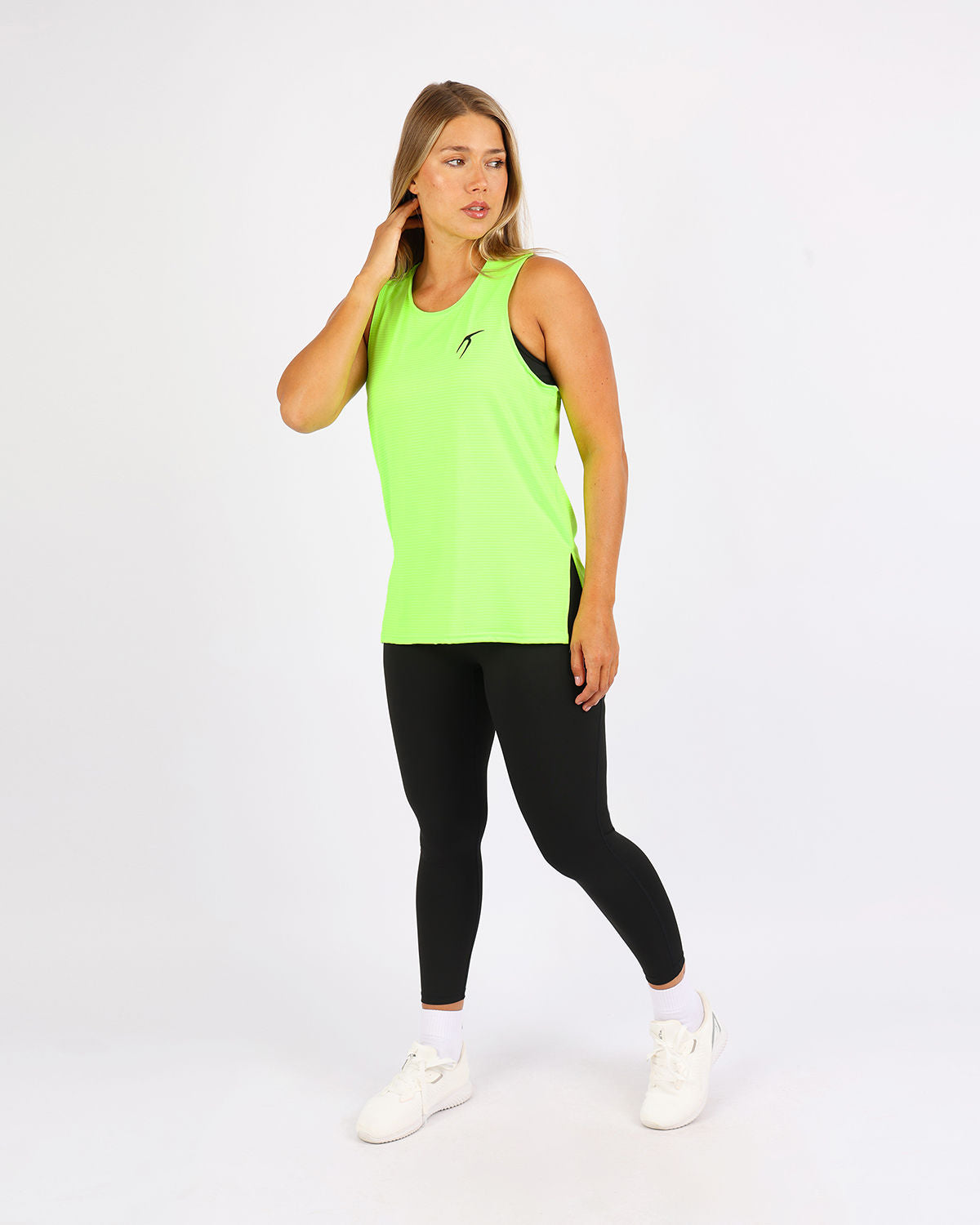 Vivid Motion Green Tank Top-Atum -10912041