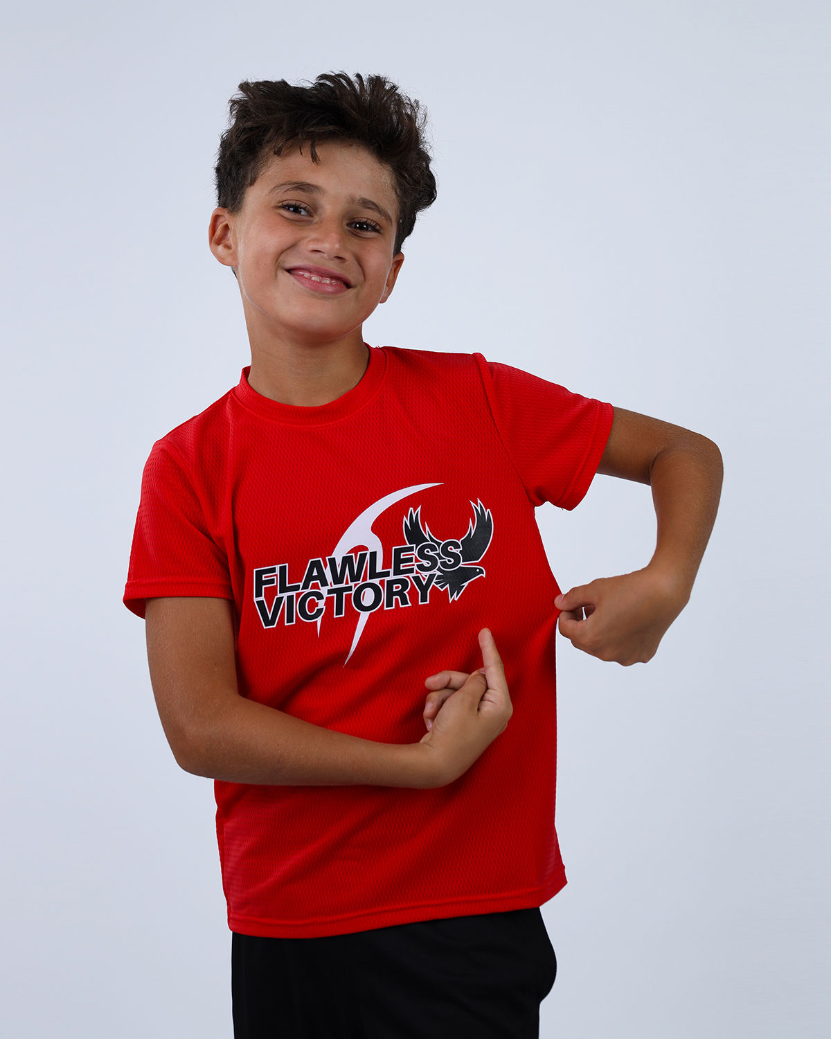 Eagle Victory Sports Red T-Shirt-Atum -75681342