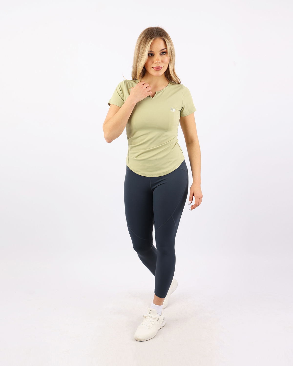 Aeroflex Women's Green T-Shirt-Atum -99818028