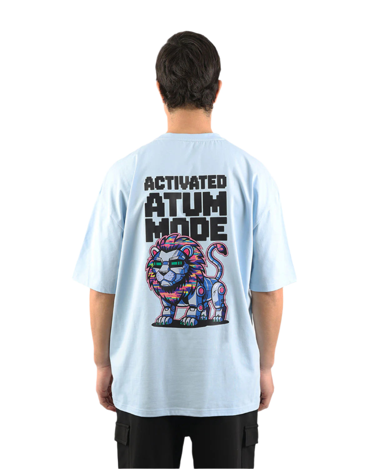 Adventure Mode Light Blue T-Shirt-Atum -99408092