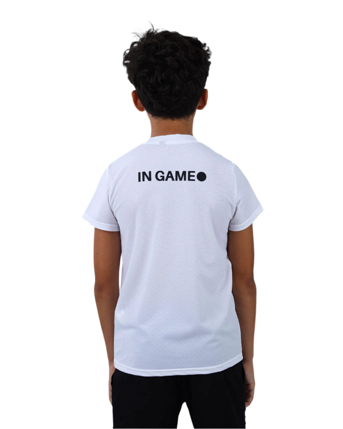 Crew Neck Short Sleeve Breathable Top-Atum -98519640