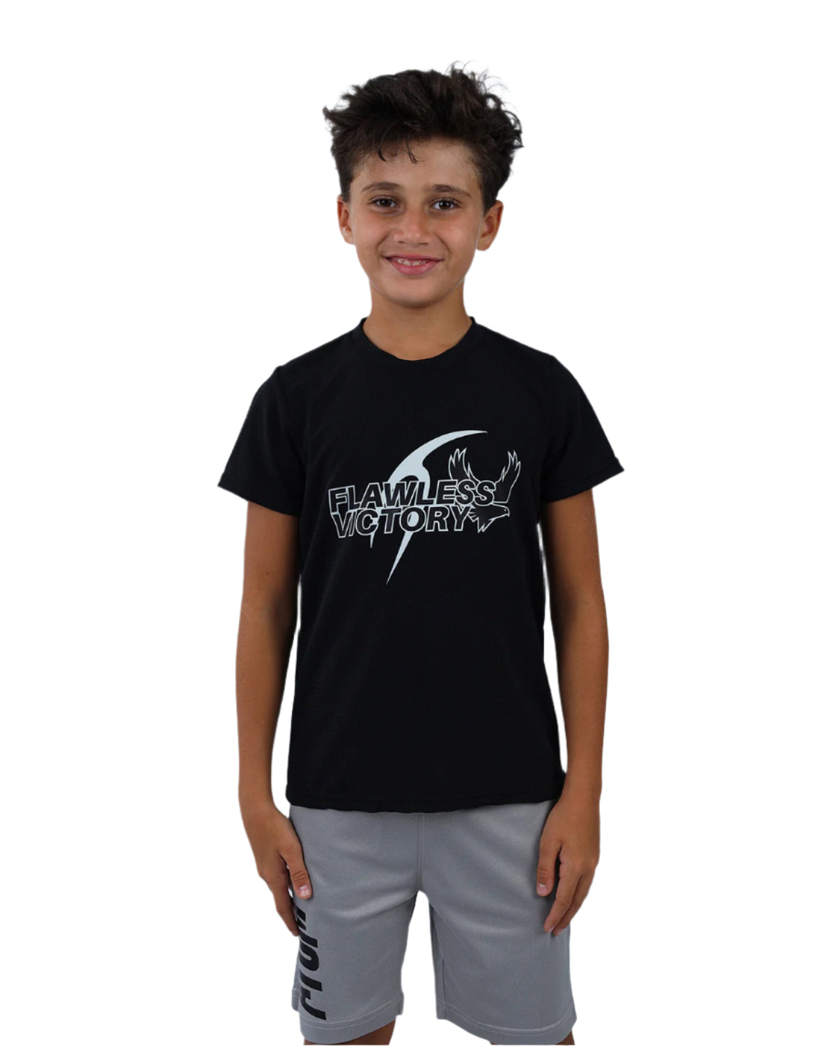 Eagle Victory Sports Black T-Shirt-Atum -75255872