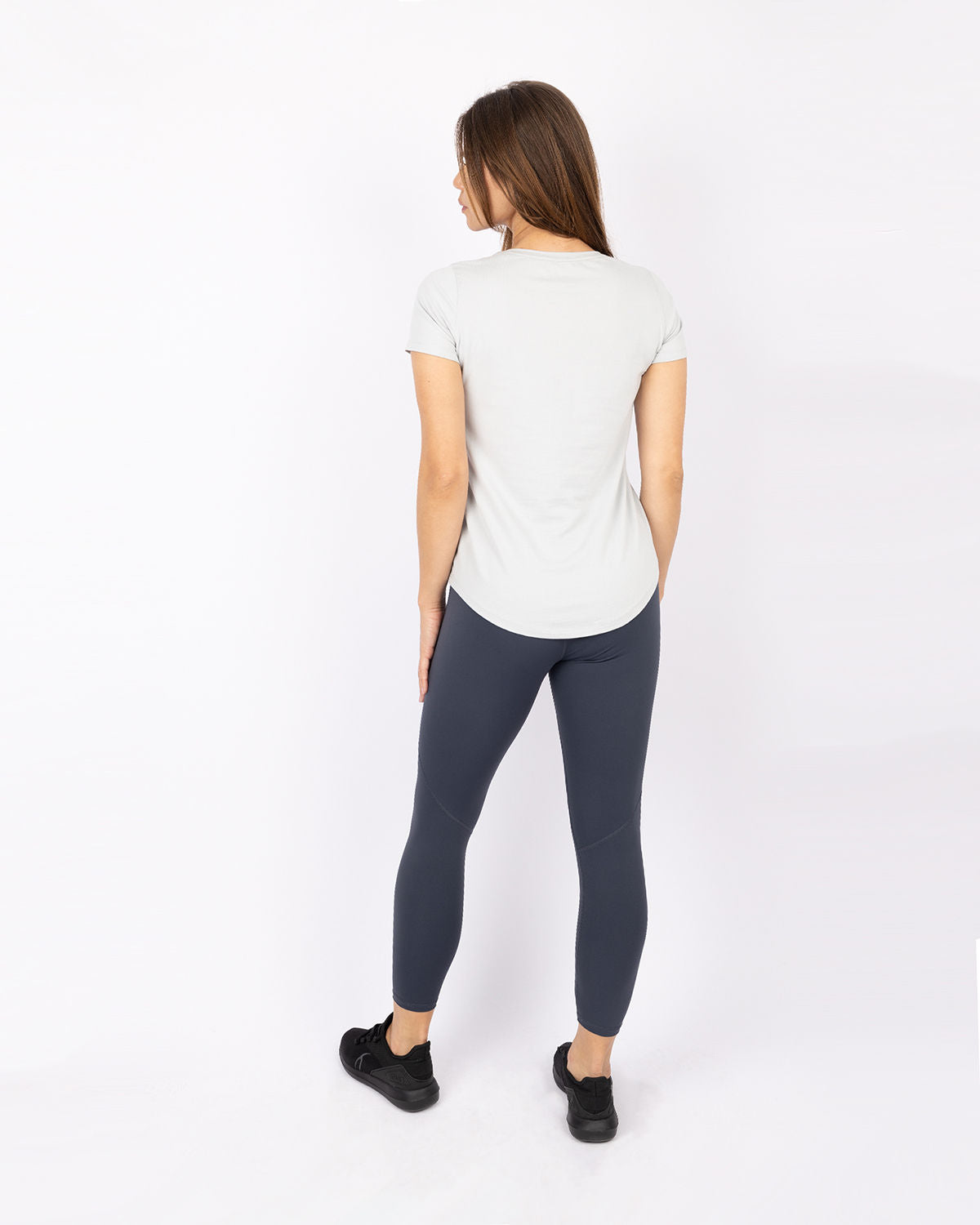 Premium High-Waisted Women's Leggings - Dust Navy