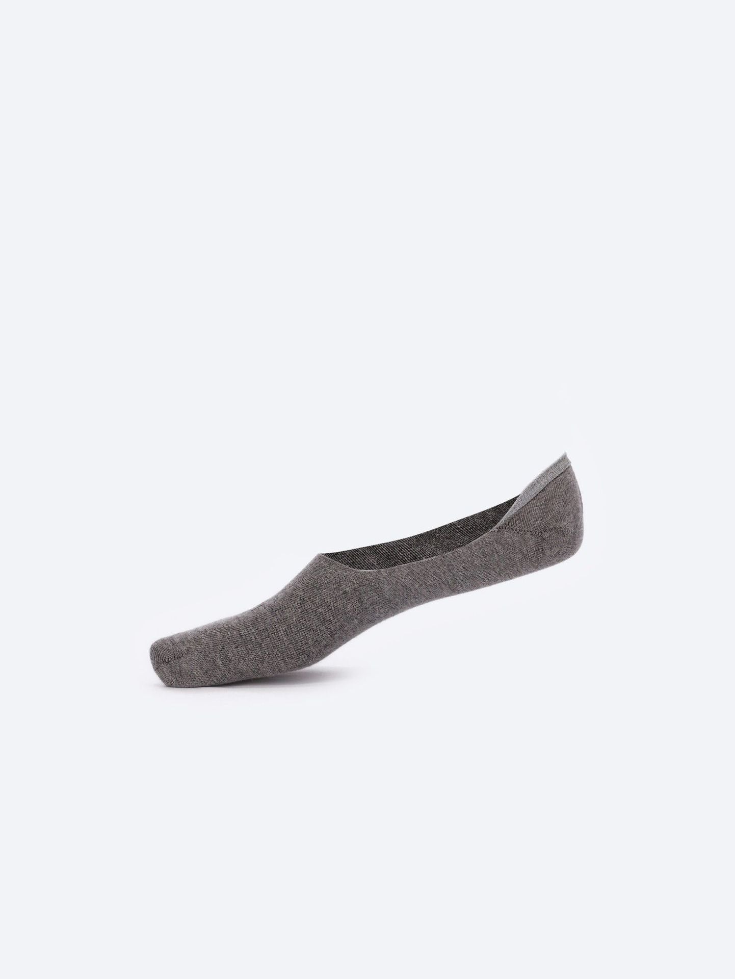 ATUM| Adult Unisex No-Show Socks - Pack of 3 - gray
