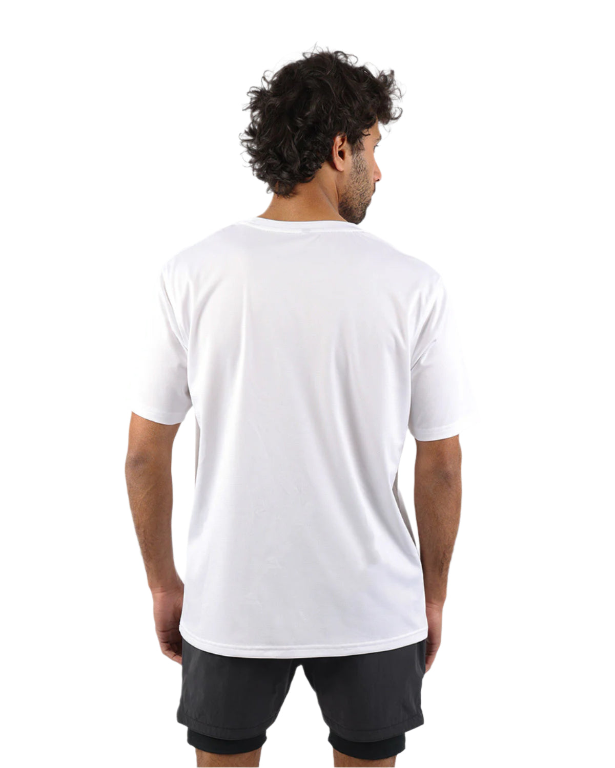 Prime Fit Men's White T-Shirt-Atum -15199141