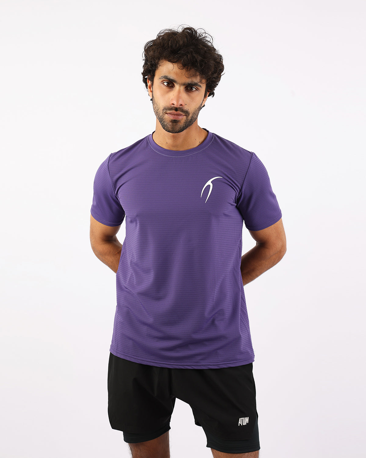 Crew Neck Short Sleeve Athletic Top