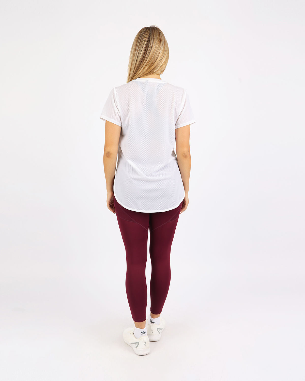 Short-Sleeve Training White Top-Atum -46215718