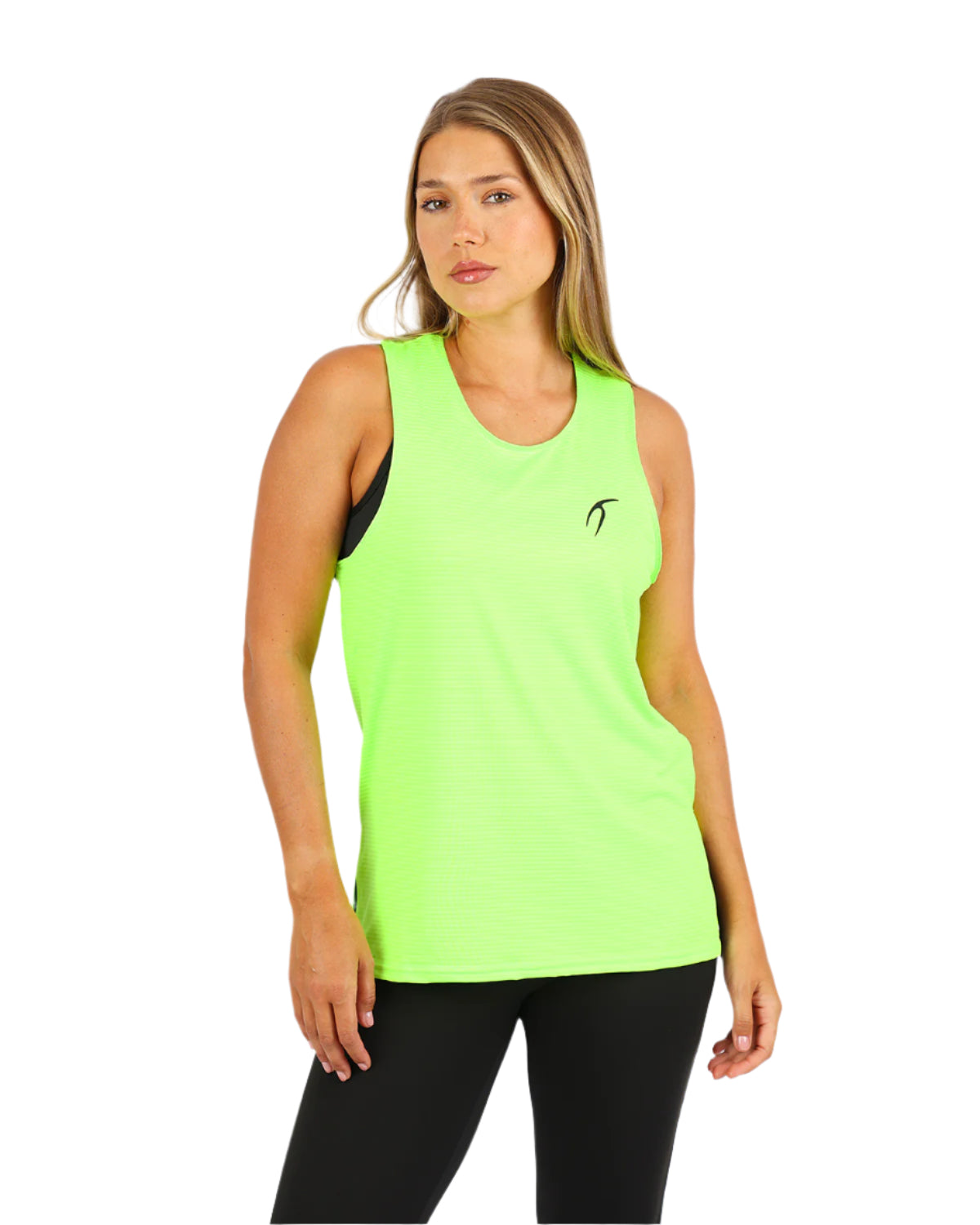Vivid Motion Green Tank Top-Atum -2014537