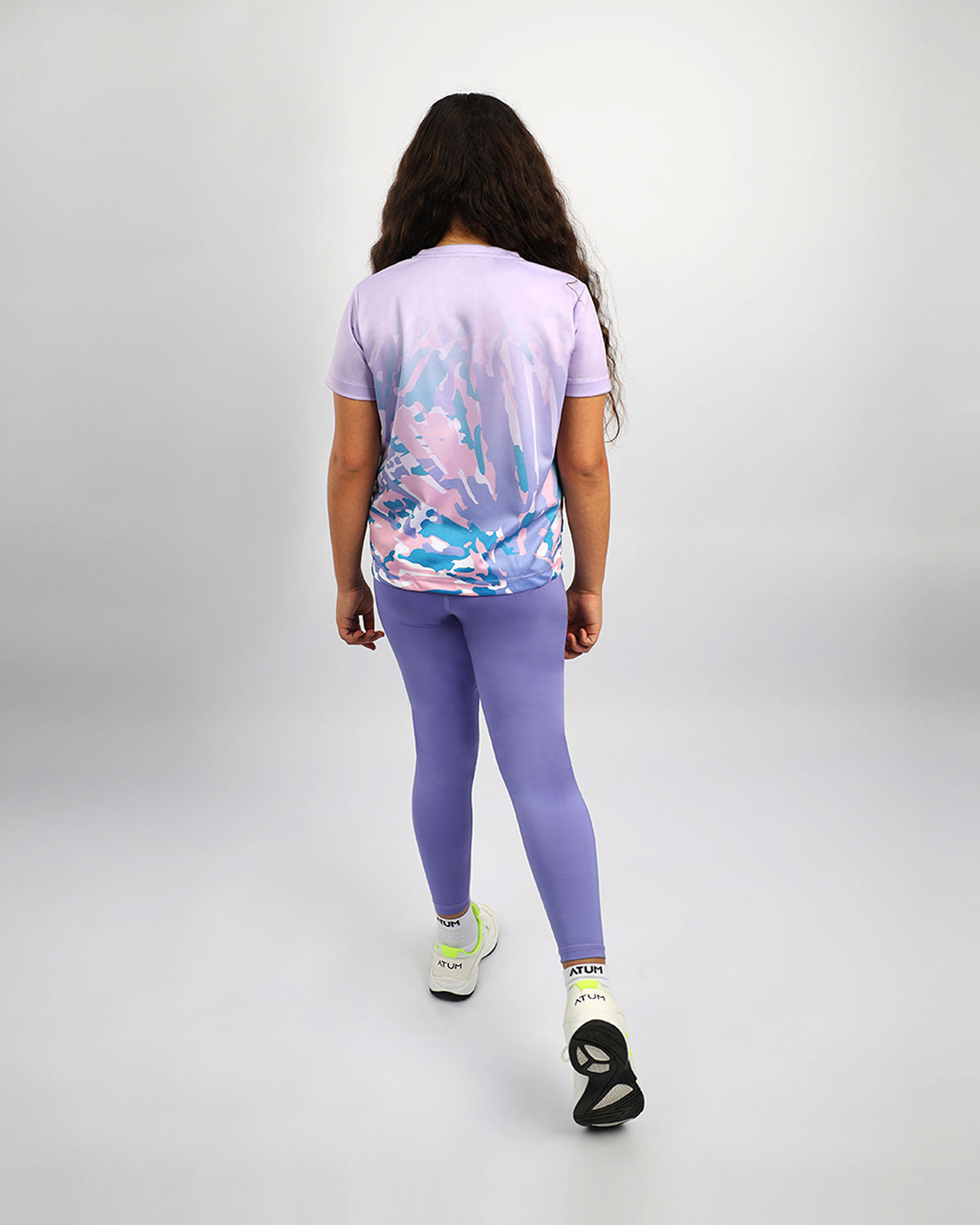 Girl's Floral Leggings