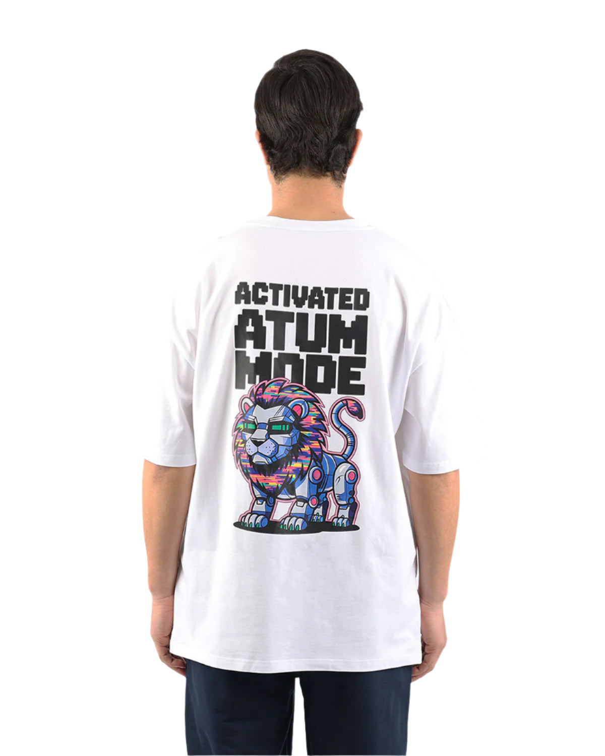 Adventure Mode White T-Shirt-Atum -44668671